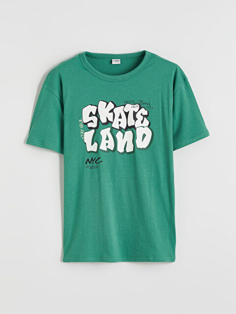 LCW Kids تيشيرت أخضر ولد - S6AS03Z4-GRE