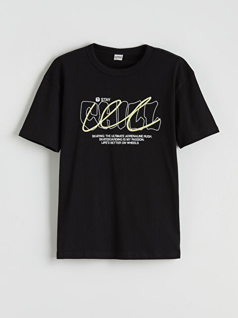 LCW Kids تيشيرت أسود ولد - S6AS06Z4-CVL