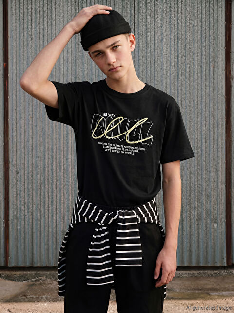 LCW Kids Printed T-shirt for Boys