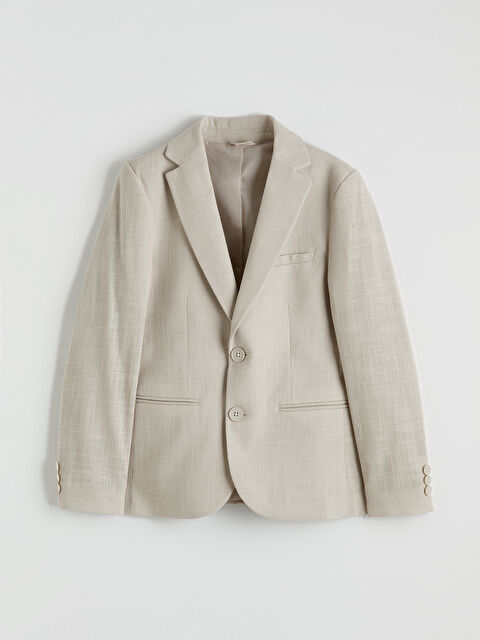 LCW Kids Erkek Çocuk Blazer Ceket - S6AS07Z4-DWR
