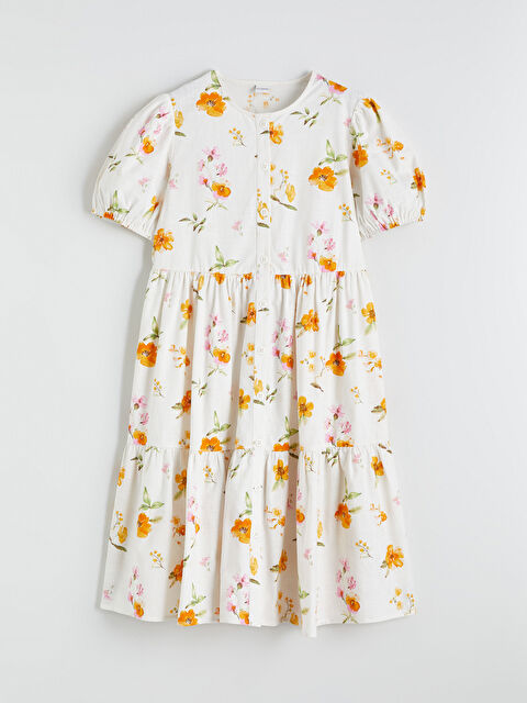 LCW Kids فستان بيج فاتح / ايكرو فتاة - S6AS25Z4-LRA