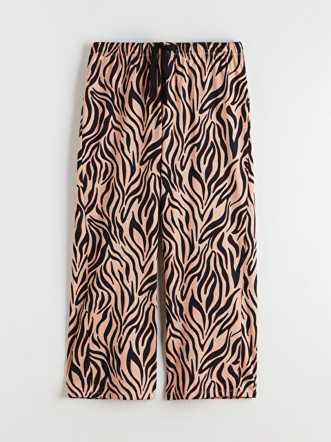 LCW DREAM Leopar Desenli Kadın Kapri Pijama Altı - S6AS91Z8-LQX