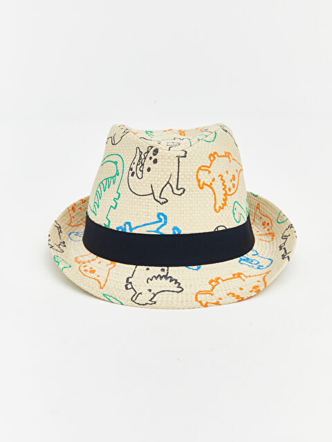 LCW ACCESSORIES Baskılı Erkek Bebek Fötr Şapka