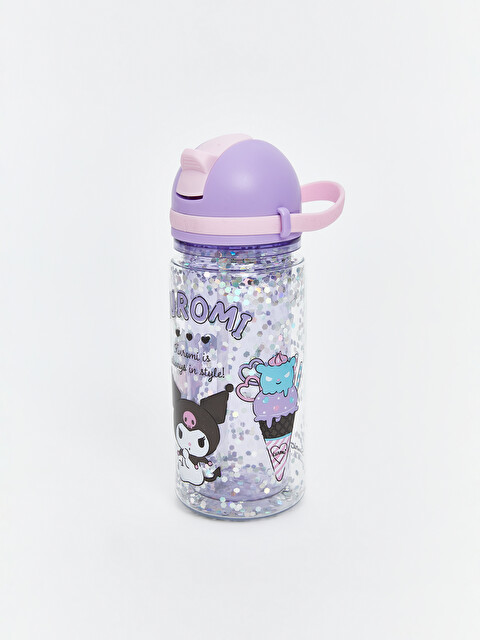 Fillico KUROMI ジュエリーウォーター ギフトボックス付き LCW JOY Kuromi Graphic Water Bottle for Girls, 350 ml - S6AT75Z4
