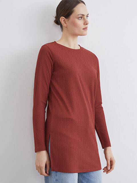 LCWAIKIKI Classic تونيك برتقالي امرأة