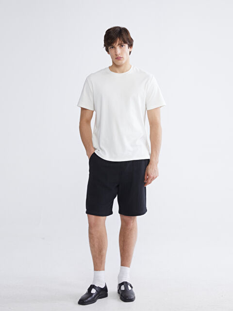 XSIDE Loose Fit Müslin Erkek Şort