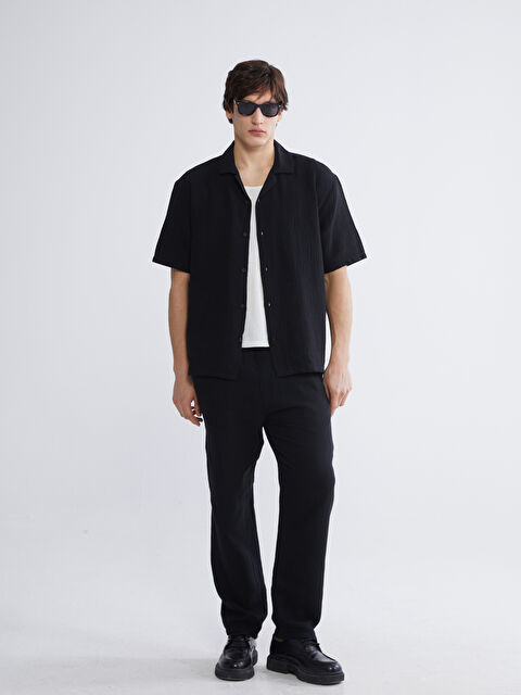 XSIDE Müslin Erkek Bol Fit Pantolon - S6AV14Z8-RQL