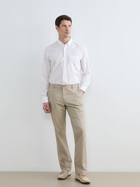 LCWAIKIKI Classic Standart Kalıp Erkek Chino Pantolon - S6AV37Z8-ZTV