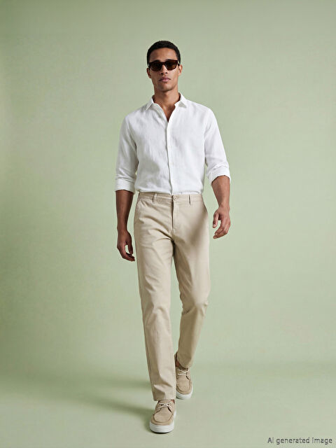 LCWAIKIKI Classic Standart Kalıp Erkek Chino Pantolon