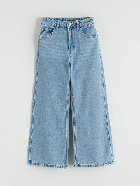 LCW Kids بنطلونات جينز واسعة للبنات - S6AV44Z4-V2T