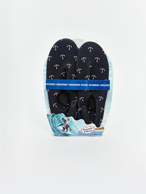 Peluche Baskılı Erkek Deniz Ayakkabısı - S6AV46Z8-M0T