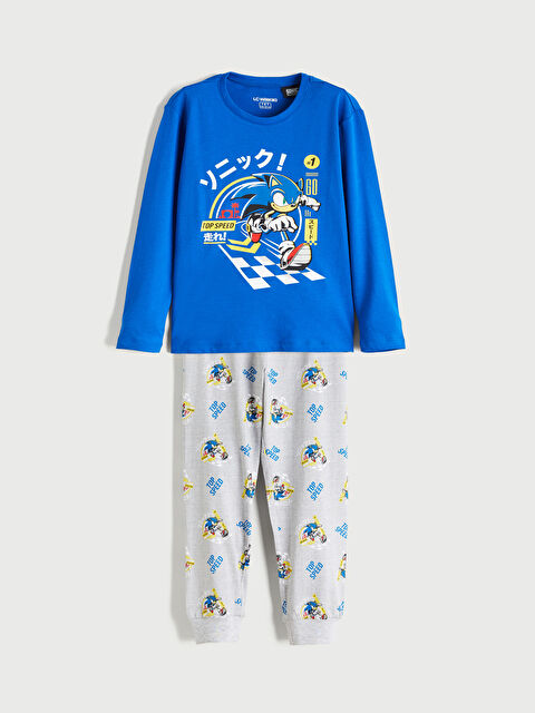 LCW Kids Set de pijama ALBASTRU Băiat - S6AV75Z4-JUF