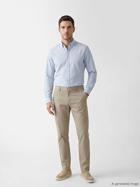 LCWAIKIKI Classic Dar Kalıp Erkek Chino Pantolon - S6AY01Z8-1SN