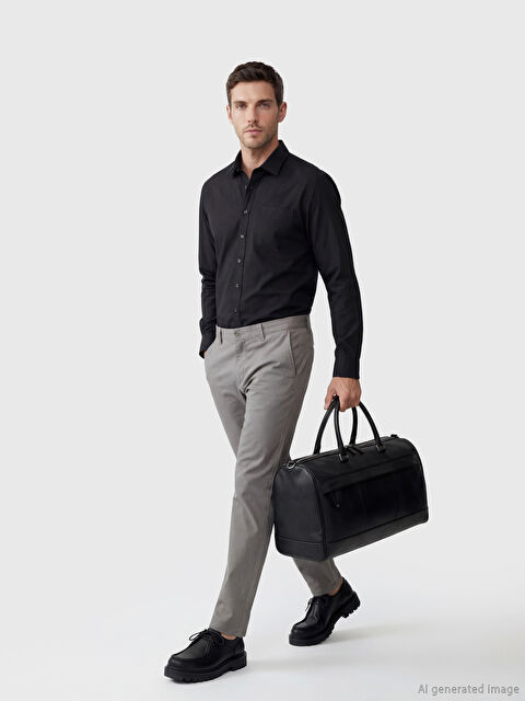 LCWAIKIKI Classic Dar Kalıp Erkek Chino Pantolon - S6AY01Z8-9B3