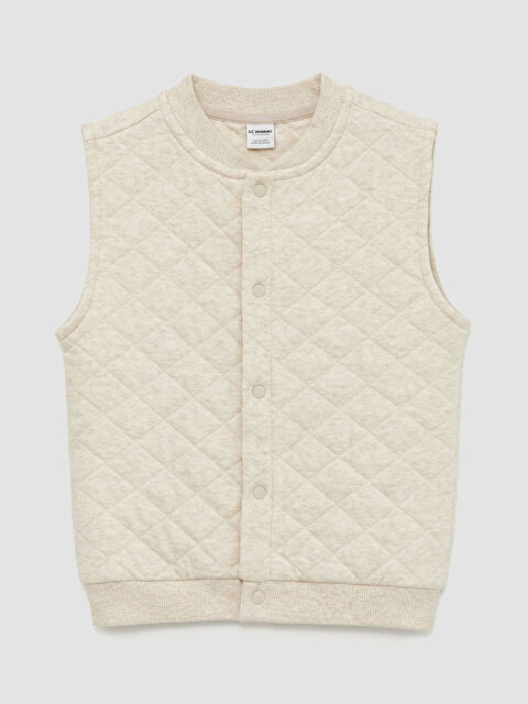 LCW baby Kapitone Desenli Erkek Bebek Yelek - S6AY64Z1-D5R