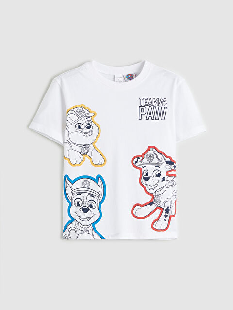 LCW Kids Boy WHITE T-Shirt - S6AY89Z1-Q6K