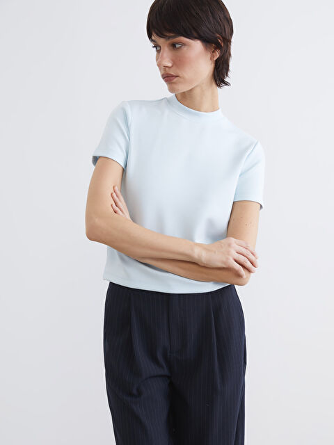 LCW Vision Tricou cu Guler Rotund pentru Femei - S6BA56Z8-QWQ