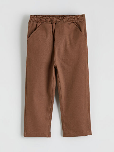 LCW baby Dar Kalıp Erkek Bebek Pantolon