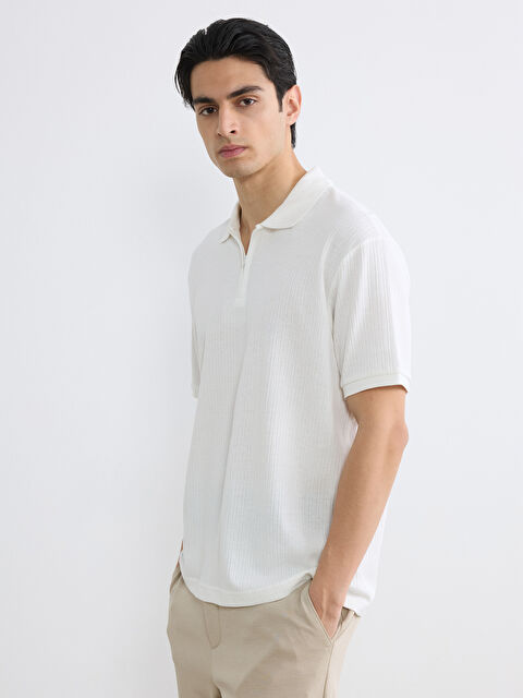 LCW Vision تي شيرت رجالي بياقة بولو - S6BC26Z8-R9J