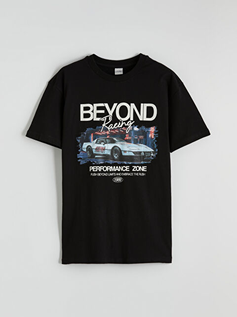 LCW Kids Erkek Çocuk Baskılı Tişört - S6BC51Z4-CVL