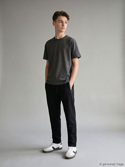 LCW Kids Beli Lastikli Erkek Çocuk Eşofman Altı - S6BC63Z4-CVL