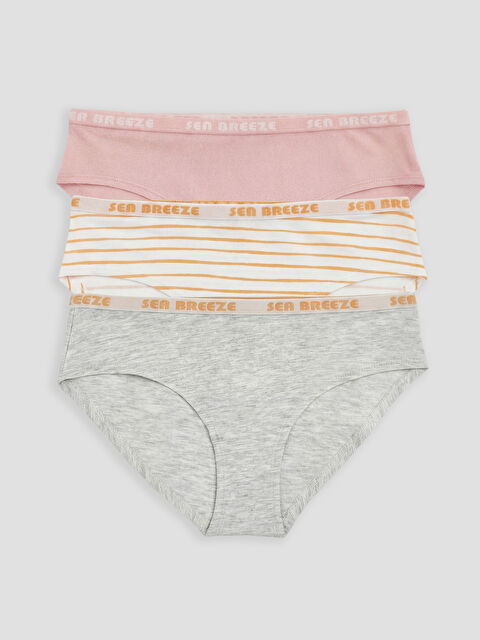 LCW Young Desenli Hipster Külot 3'lü