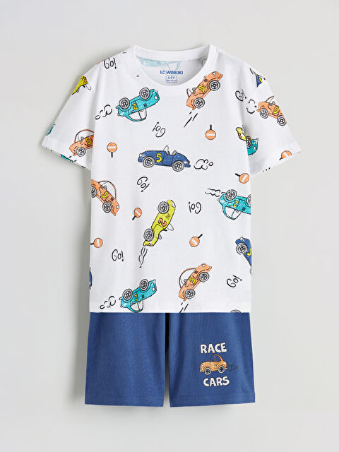 LCW Kids Қысқа пижама жинағы - S6BD56Z1-LU7