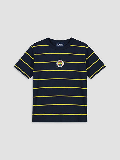 LCW Kids Fenerbahçe Baskılı Erkek Çocuk Tişört