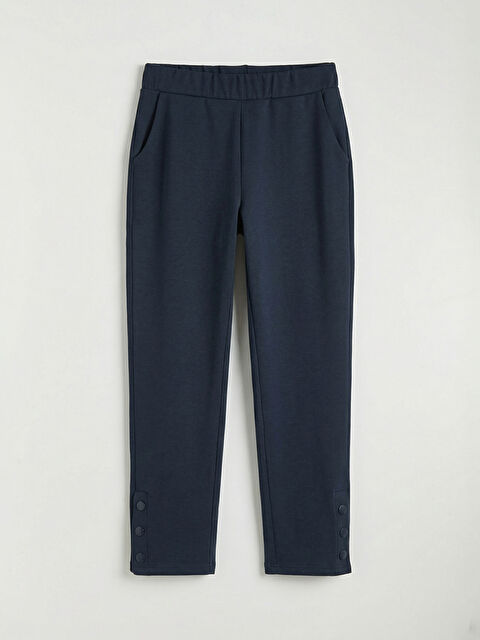 LCWAIKIKI Classic Beli Lastikli Soft Touch Kadın Eşofman Altı - S6BE19Z8-HRZ