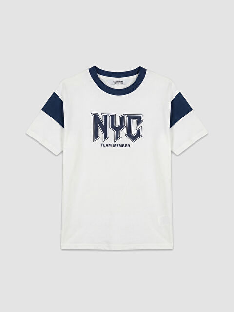 LCW Kids Ұлдар ақ футболка