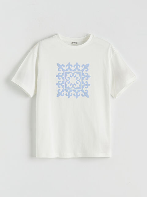 LCW Kids Қыздар сұрғыштау-қою сары Футболка - S6BE90Z4-FDU