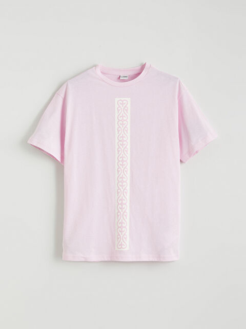 LCW Kids Қыздар қызғылт Футболка - S6BE90Z4-FXK