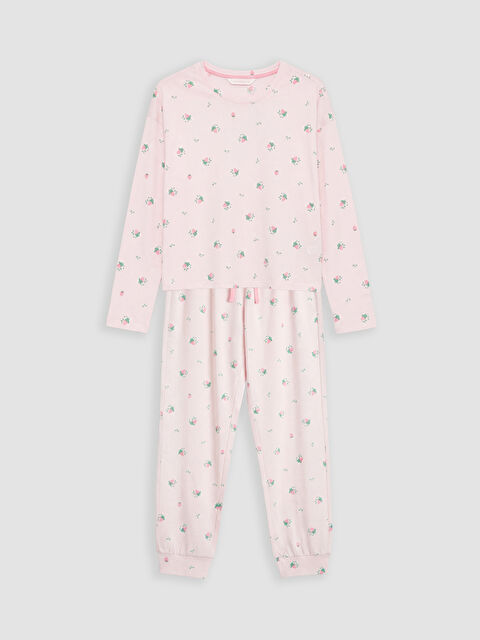 LCW DREAM Γυναίκα ΡΟΖ Σετ πιτζάμες - S6BF84Z8-LSZ