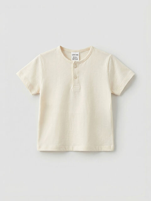 LCW baby Kısa Kollu Erkek Bebek Tişört - S6BG45Z1-FRC