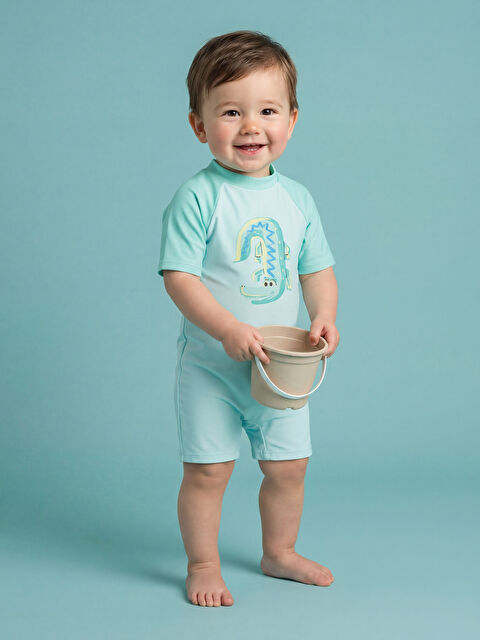 LCW baby Erkek Bebek Tulum Mayo