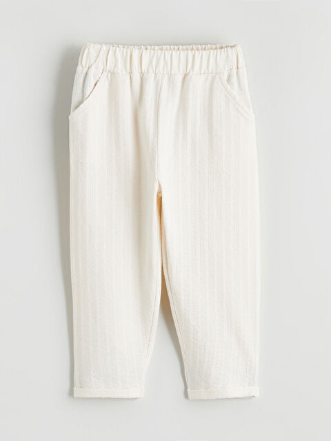 LCW baby Dokulu Erkek Bebek Eşofman Altı - S6BI28Z1-FRC