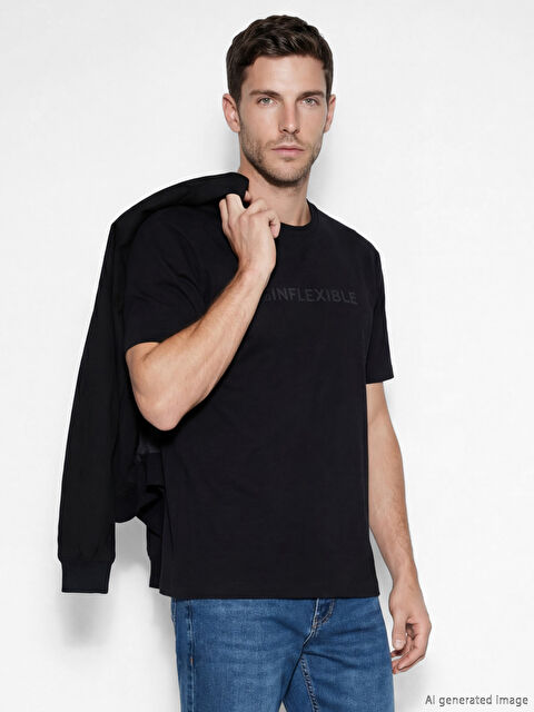 LCWAIKIKI Classic Man BLACK T-Shirt - S6BJ27Z8-CVL