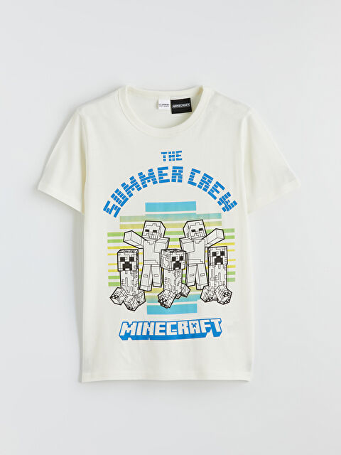 LCW Kids ბიჭი კრემისფერი მაისურები და ზედები - S6BK26Z4-FEG