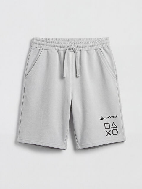 LCW Kids Erkek Çocuk PlayStation Baskılı Şort - S6BK29Z4-G0Z