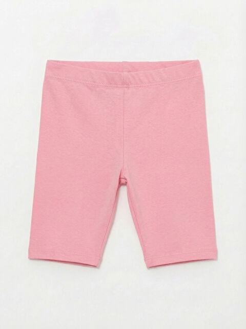 LCW baby Beli Lastikli Kız Bebek Şort Tayt - S6BL16Z1-FNL