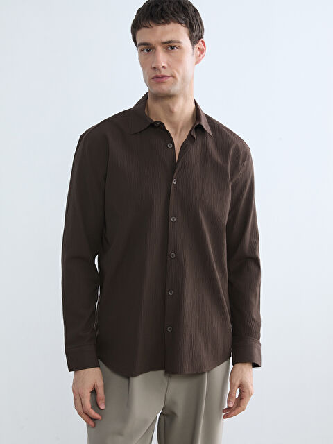 LCW Vision Regular Fit Erkek Gömlek - S6BL35Z8-HCJ