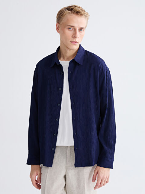 LCW Vision Men's Regular Fit Shirt - S6BL35Z8-RFH