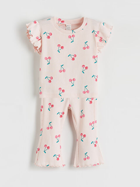 LCW baby Малышки девочки Розовый Комплект - S6BL40Z1-LSZ