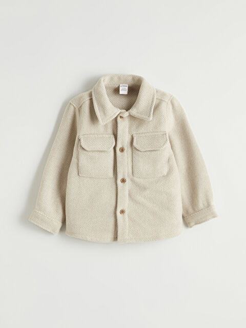 LCW Kids Dobby Fabric Boys' Shirt - S6BL92Z1-QW6