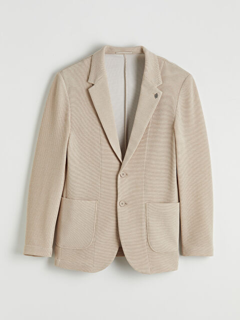 LCW Vision Dar Kalıp Erkek Blazer Ceket - S6BM05Z8-RW0