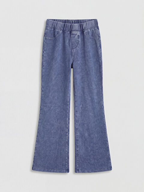 LCW Kids سروال ضيق أزرق فاتح فتاة - S6BM45Z4-MS7