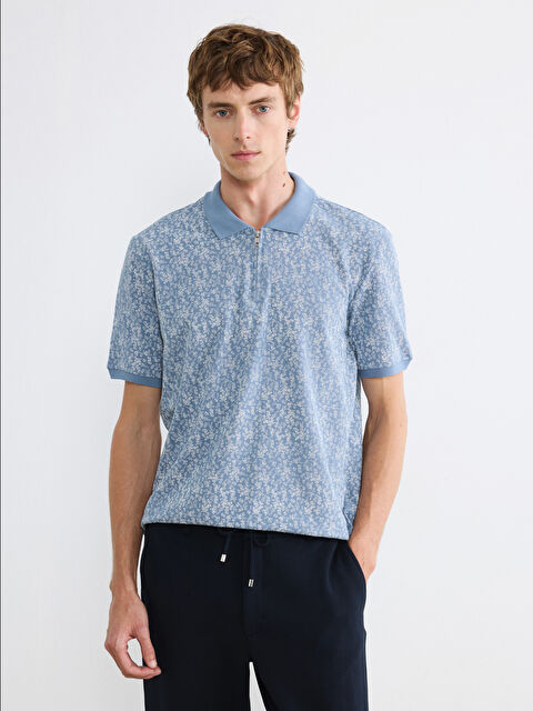 LCW Vision Man BLUE T-Shirt - S6BM72Z8-J0M