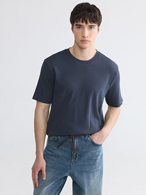 XSIDE Bisiklet Yaka Erkek Tişört