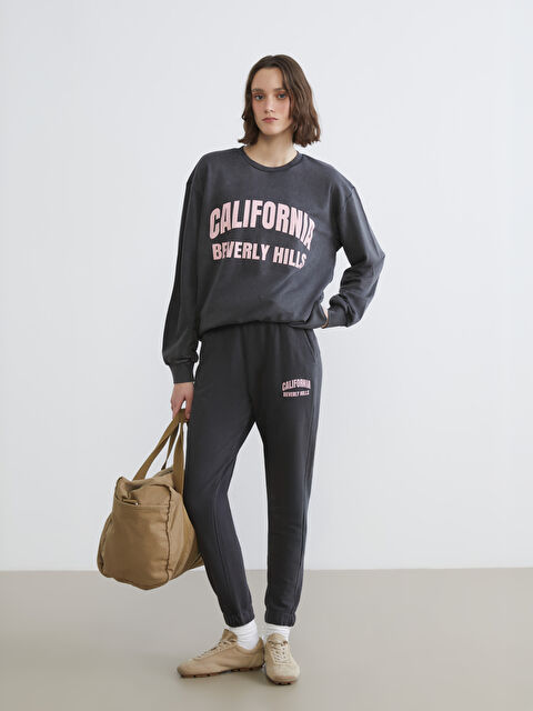 XSIDE ქალი ანტრაციტი ჯოგერ სპორტული შარვალი - S6BN61Z8-VDL