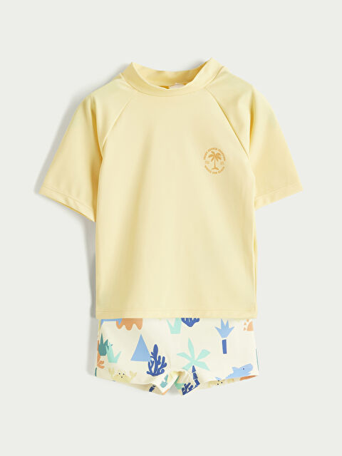 LCW ACCESSORIES Desenli Erkek Bebek Mayo Takımı - S6BO13Z1-FTK